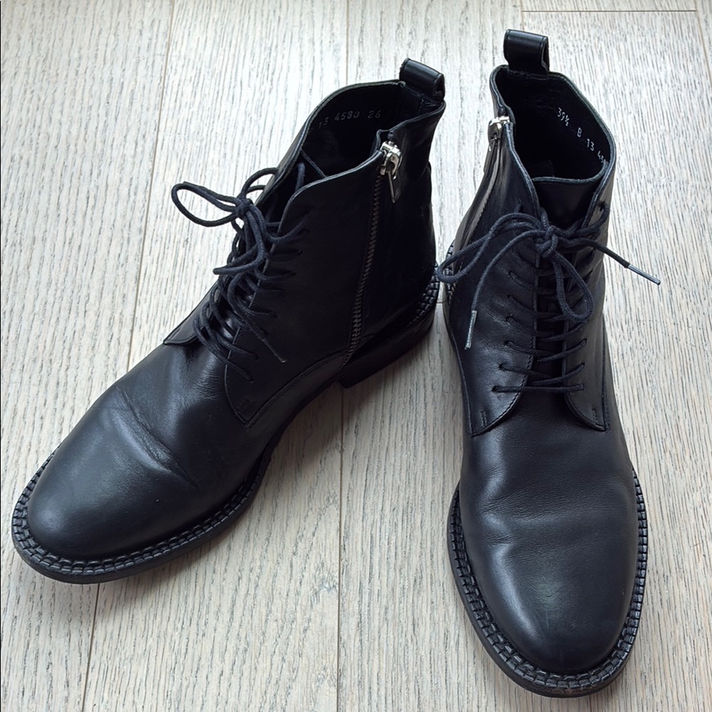 Robert Clergerie Women’s Black Lace Up Boots (sz 39.5) - Picture 4 of 10